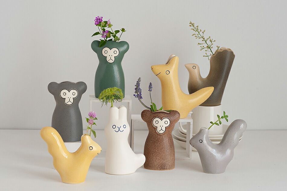 エンリトゥンヴァン／En Liten Van 花器（ケラミックステュディオン