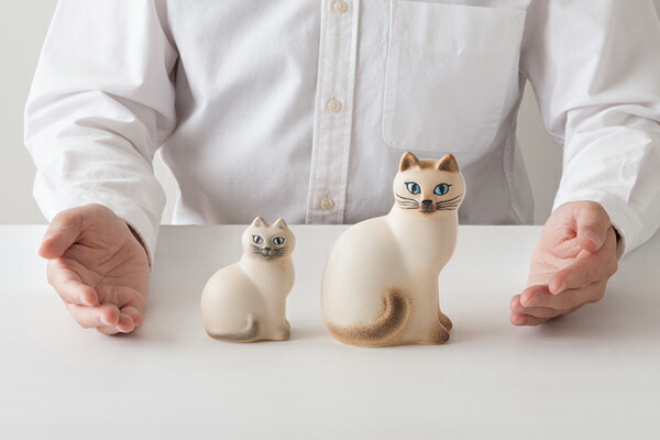 ネコ Mans（リサ・ラーソン／Lisa Larson） フリーデザイン ｜ 北欧