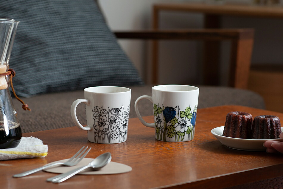 楽天市場】クロッカス／Krokus マグ 0.3L ブラック（アラビア／ARABIA