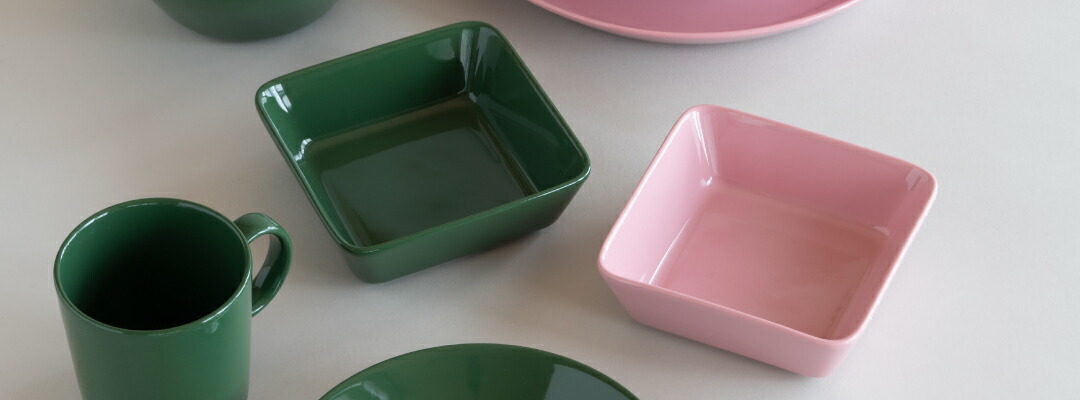 ティーマ 新色 ハンター／ローズの新アイテム（イッタラ） | free design