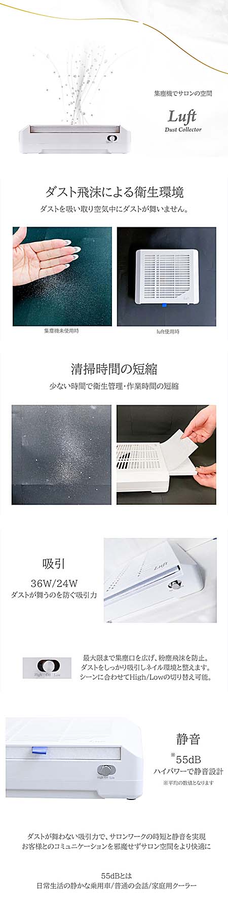 楽天市場】シャレドワ SHAREYDVA ワイヤレスダストコレクター Luft