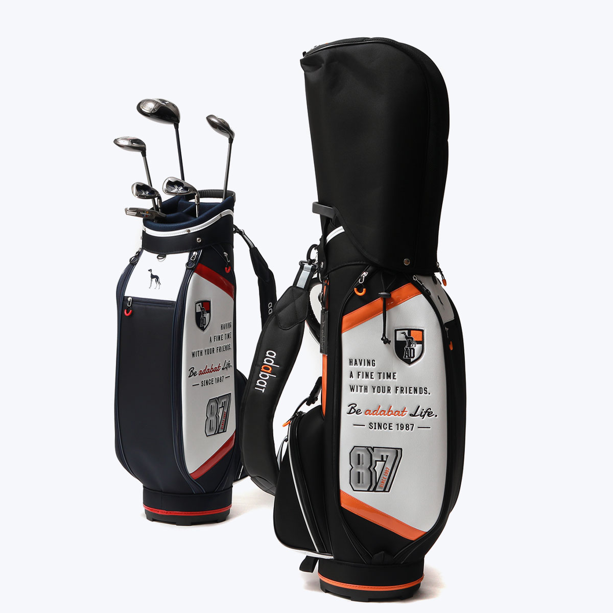 楽天市場】【最大44倍 2/20限定】 アダバット キャディバッグ adabat