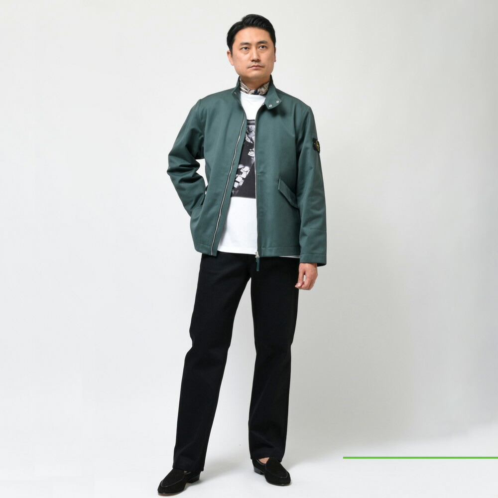 STONE ISLAND(ストーンアイランド)ポリエステルコットンギャバジン