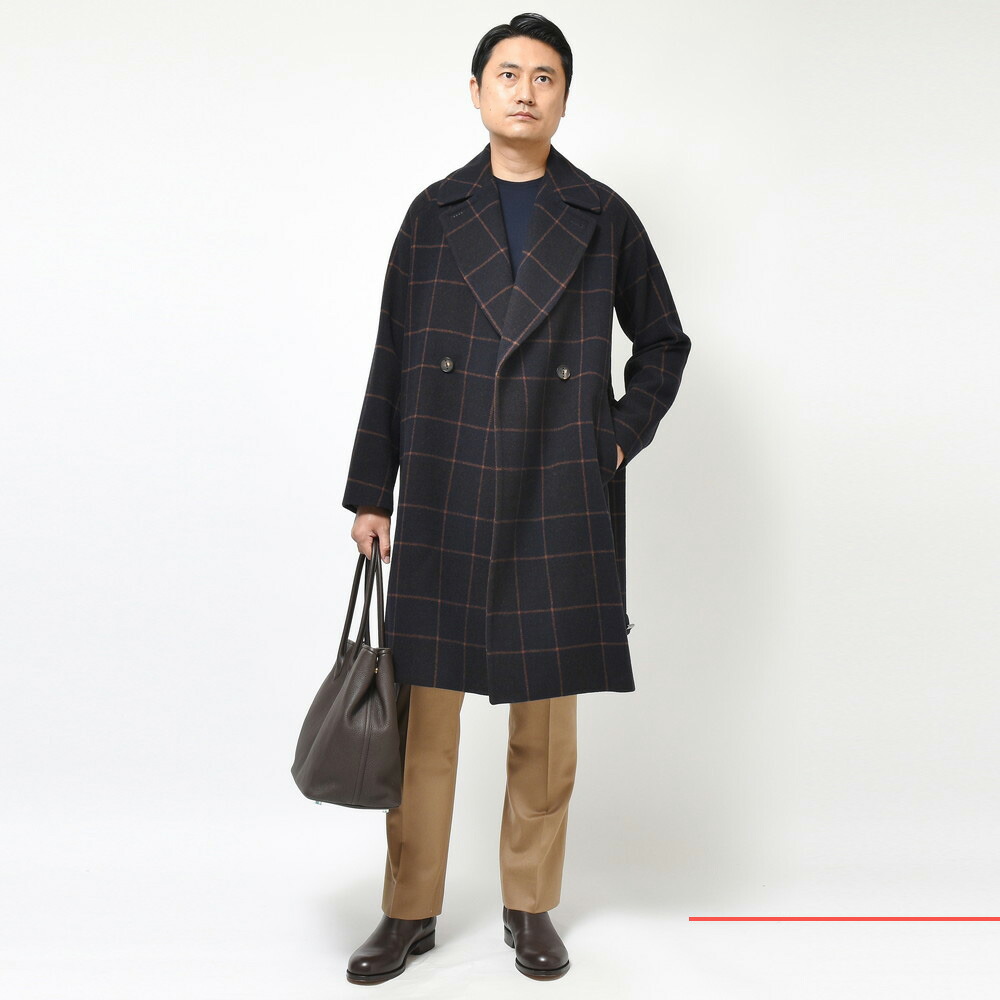 Hevo（イーヴォ）BRINDISIブリンディジ ウールナイロンライトツィード