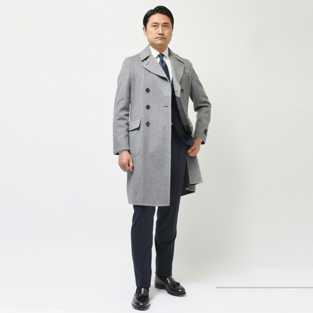 c*7様 Belvest BEAMS F 別注 ダブルチェスターコート Belvest BEAMS F