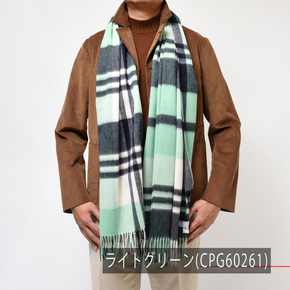 SALE】Joshua Ellis（ジョシュア エリス）カシミアタータンチェック