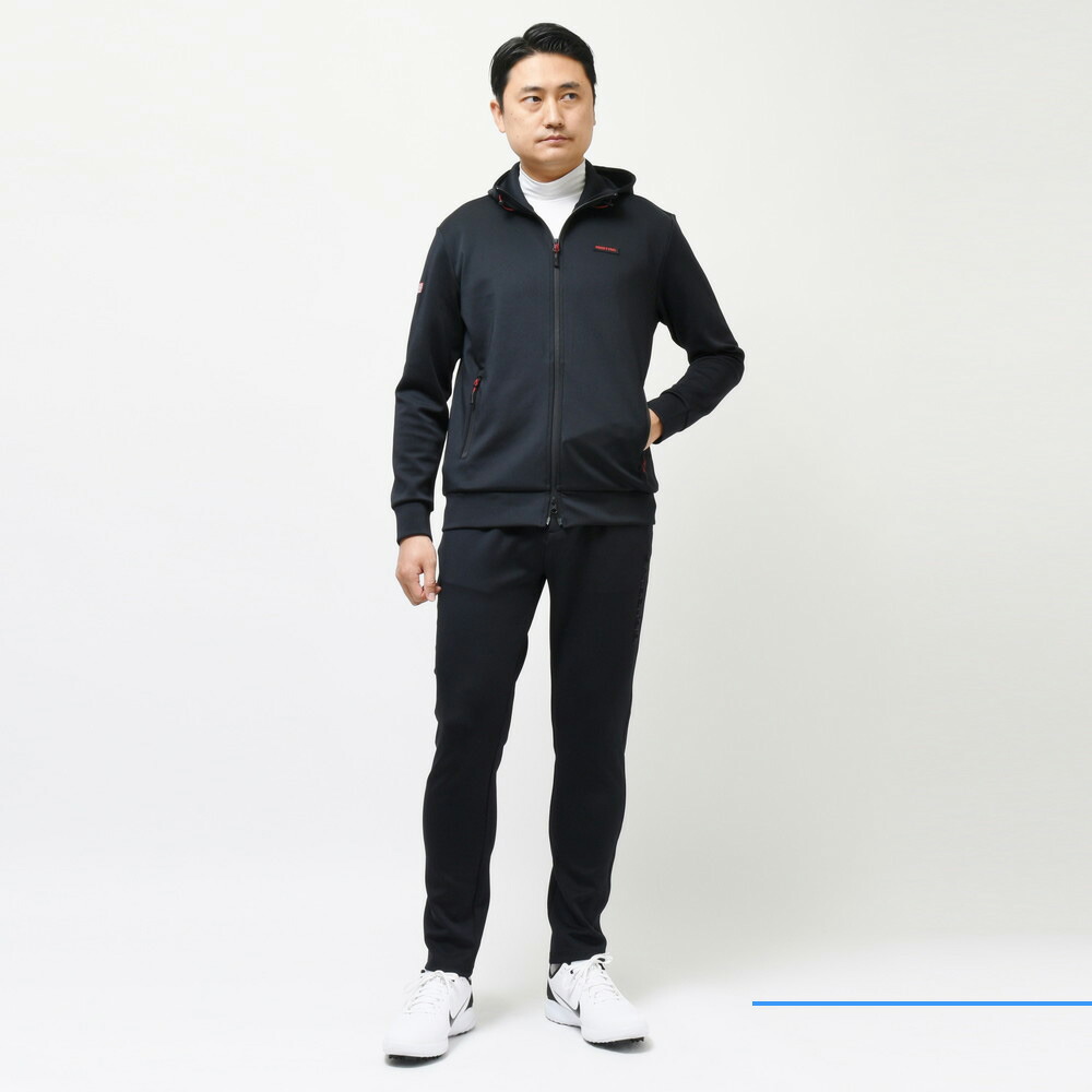 BRIEFING（ブリーフィング）ポリエステルジャージジップフーディー MS