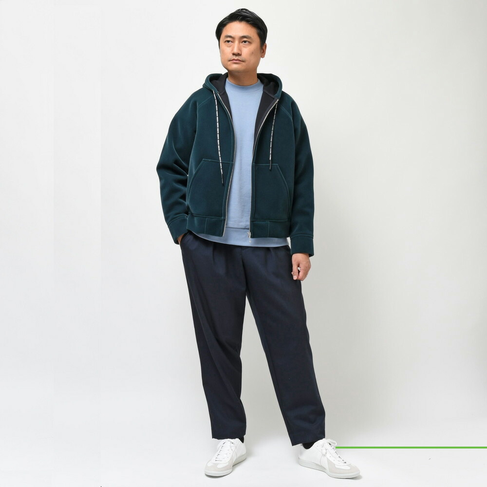 SALE】MARNI（マルニ）レーヨンスポンジジャージジップアップフーディ