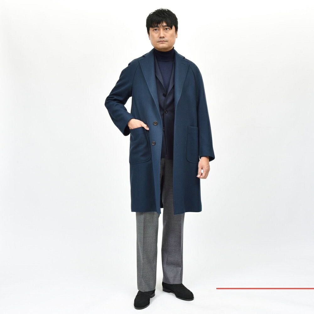 SALE】BOGLIOLI（ボリオリ）ウールナイロンカシミアダイアゴナルソフト