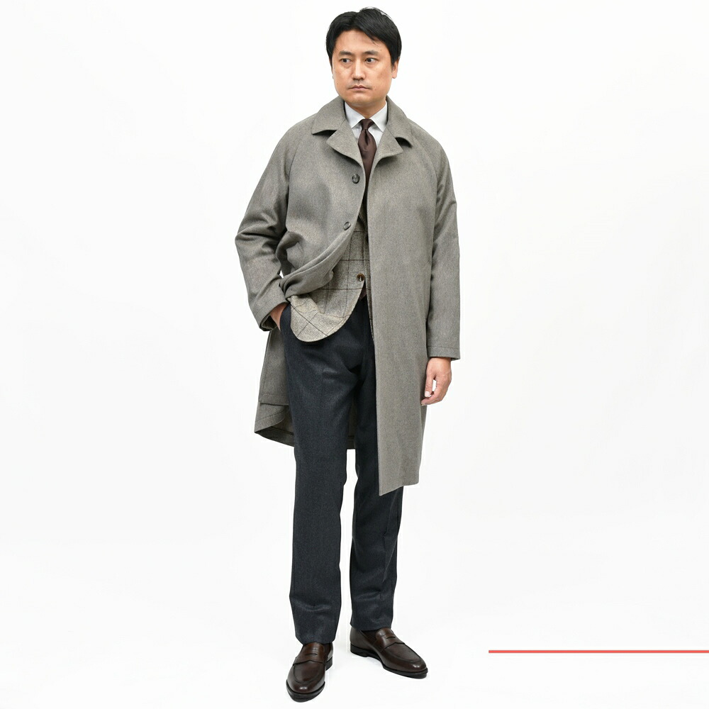 TAGLIATORE（タリアトーレ）SALOMONサロモン ウールカシミアフランネル