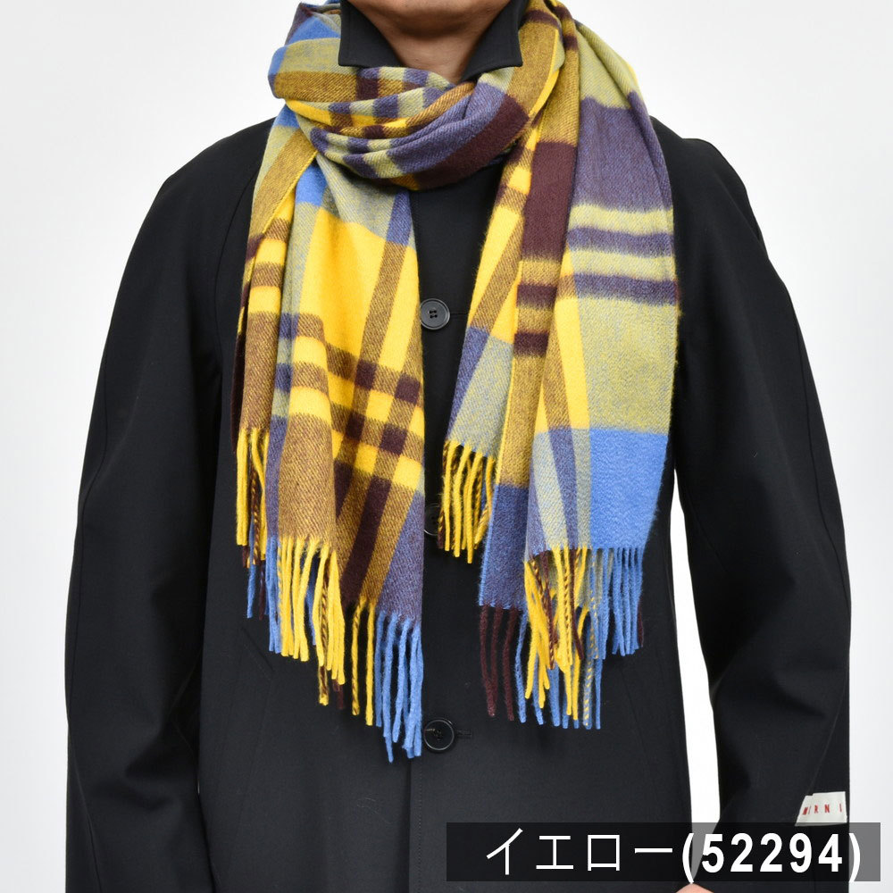 SALE】Joshua Ellis（ジョシュア エリス）カシミアチェック大判