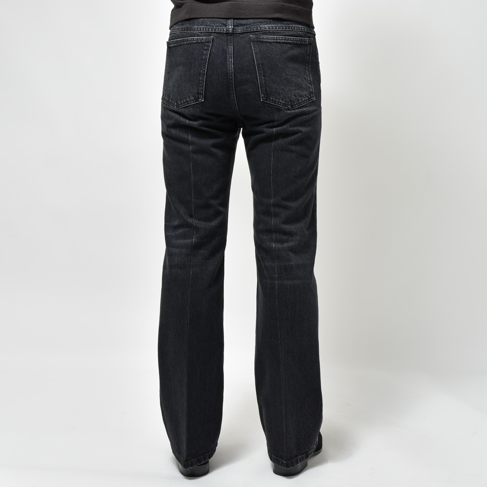 HUSBANDS（ハズバンズ）ウォッシュドコットンフレアデニム H10 JNFL