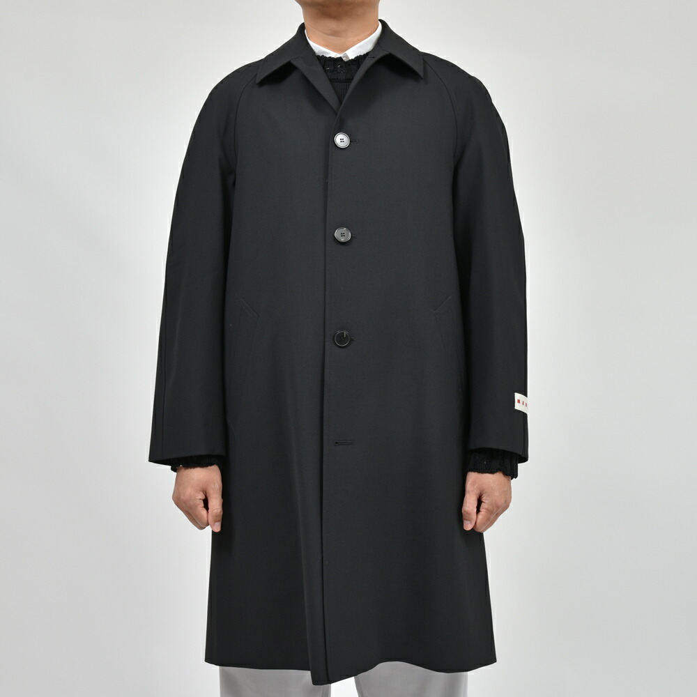 SALE】MARNI（マルニ）ポリエステルウールトロピカルバルカラーコート