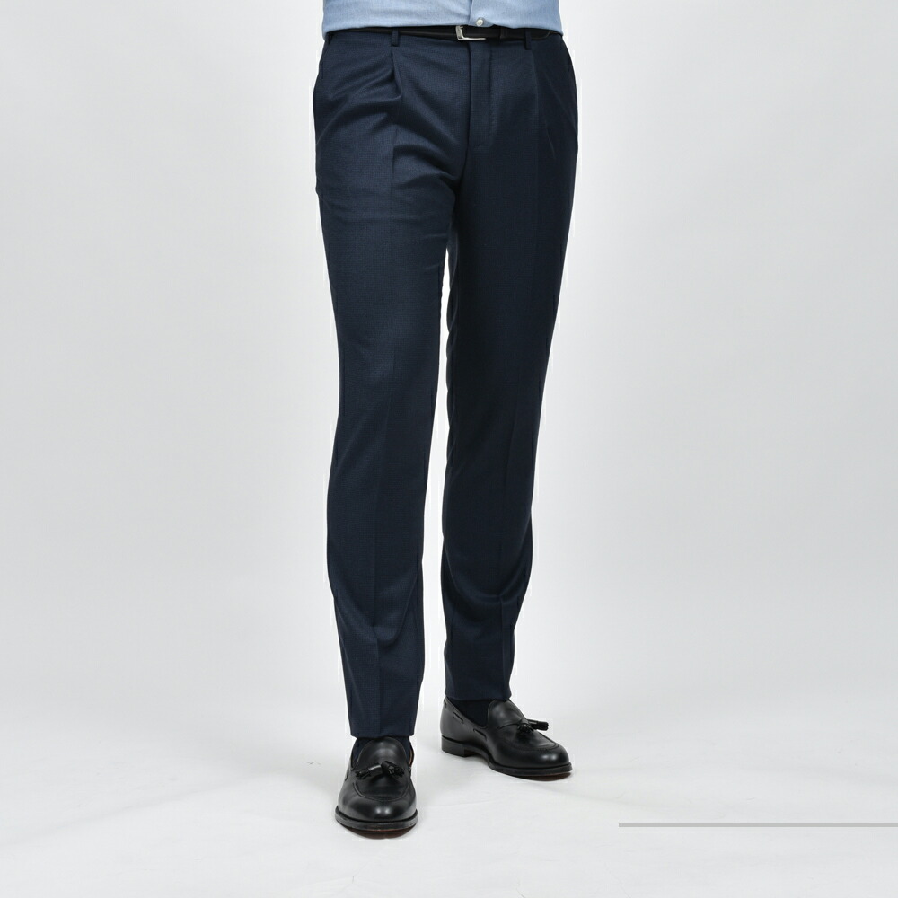 SALE】INCOTEX（インコテックス）SLIM FIT SUPER110'sウールサキソニー