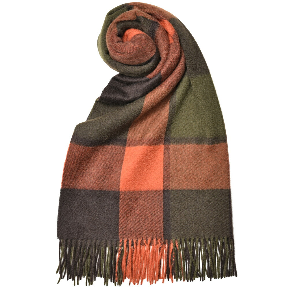 SALE】Joshua Ellis（ジョシュア エリス）カシミアチェック大判