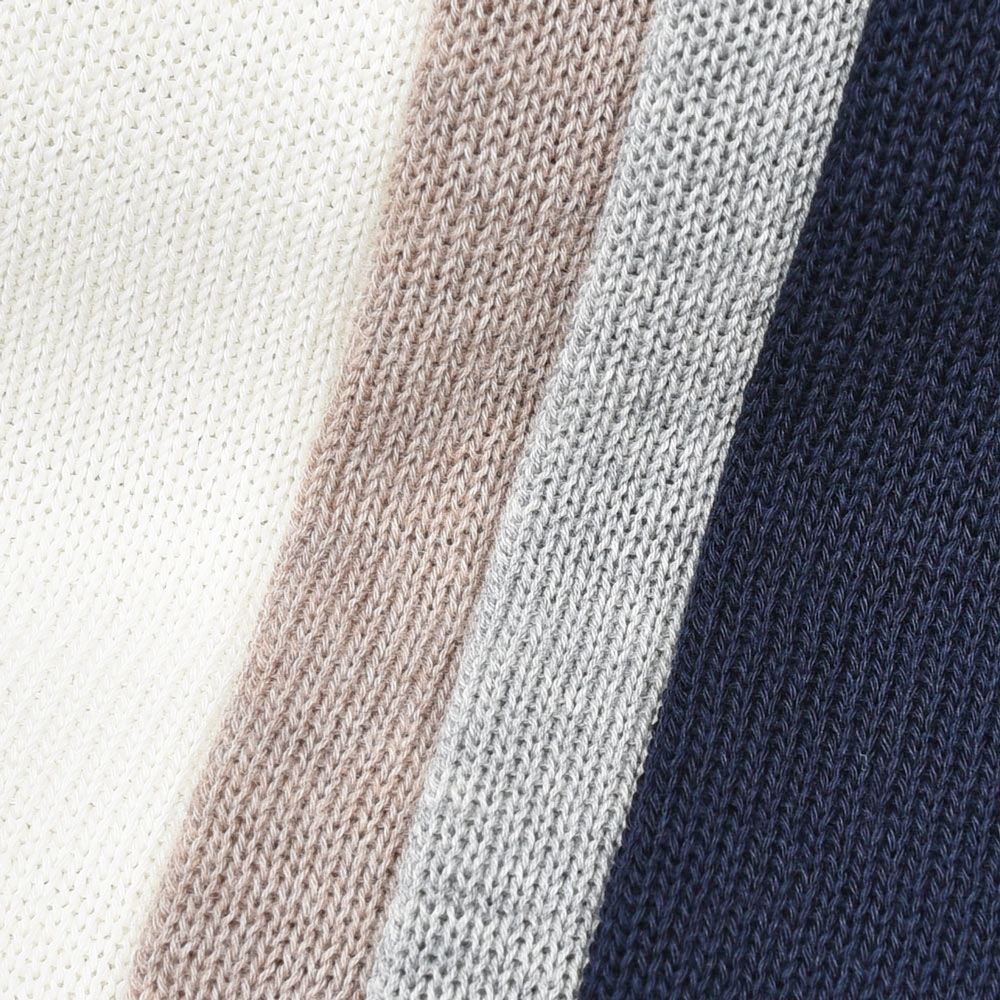 ZANONE（ザノーネ）12ゲージコットンクレープS/Sモックネックニット