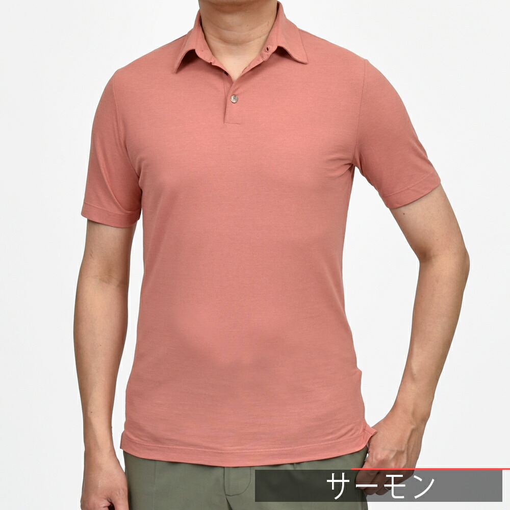 ZANONE（ザノーネ）アイスコットンクレープS/Sポロ POLO MC/SLIM FIT