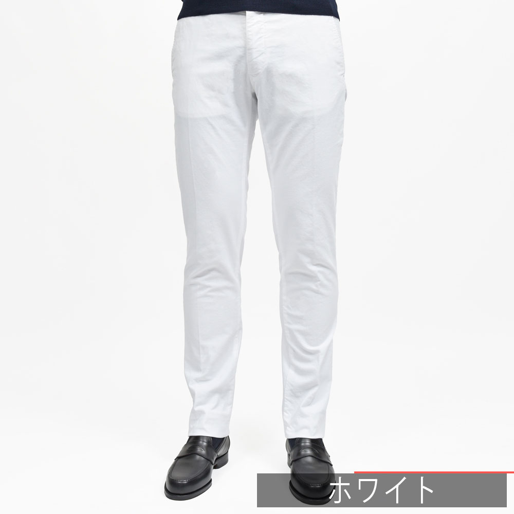 Incotex 白 スラックス コットン 46 INCOTEX SLACKS（インコテックス
