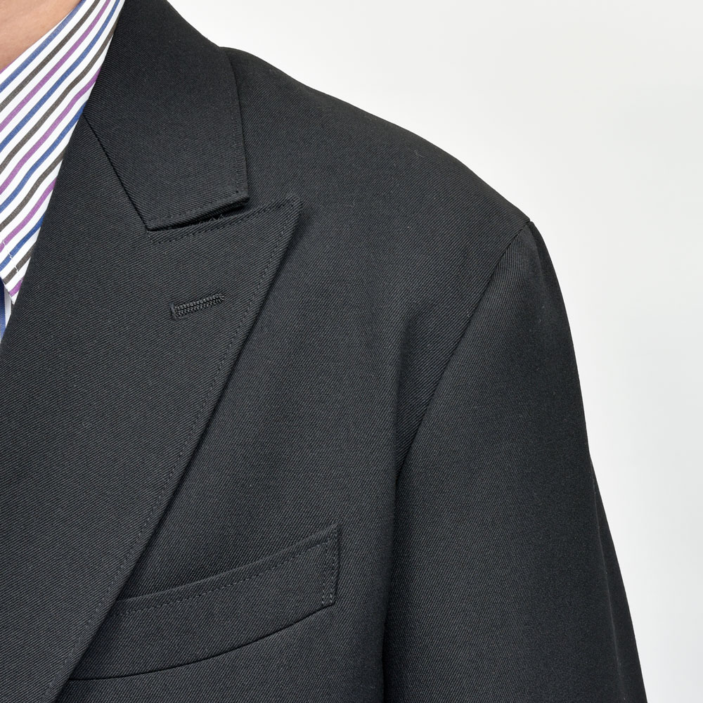 HEUGN（ユーゲン）Adam JACKET010 ウールギャバジン6Bダブルジャケット