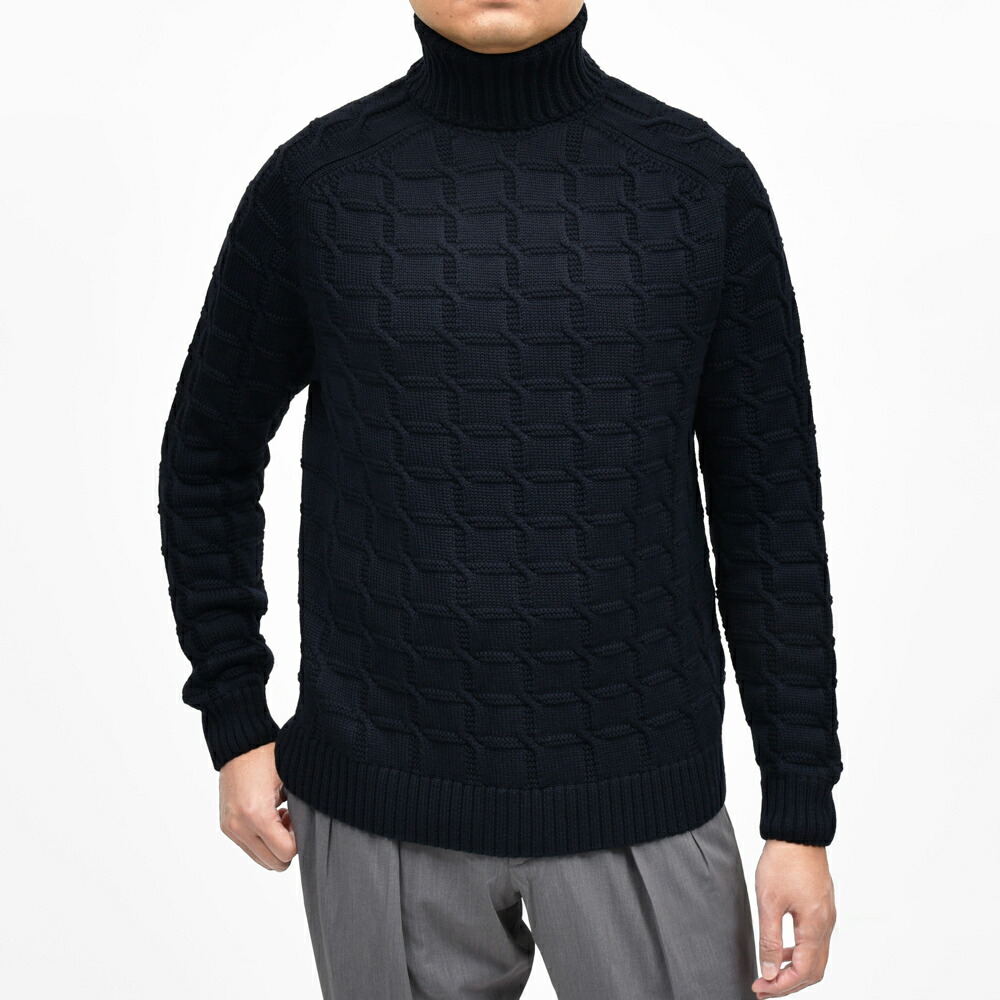 SALE】ZANONE（ザノーネ）5ゲージウールリンクケーブルステッチ