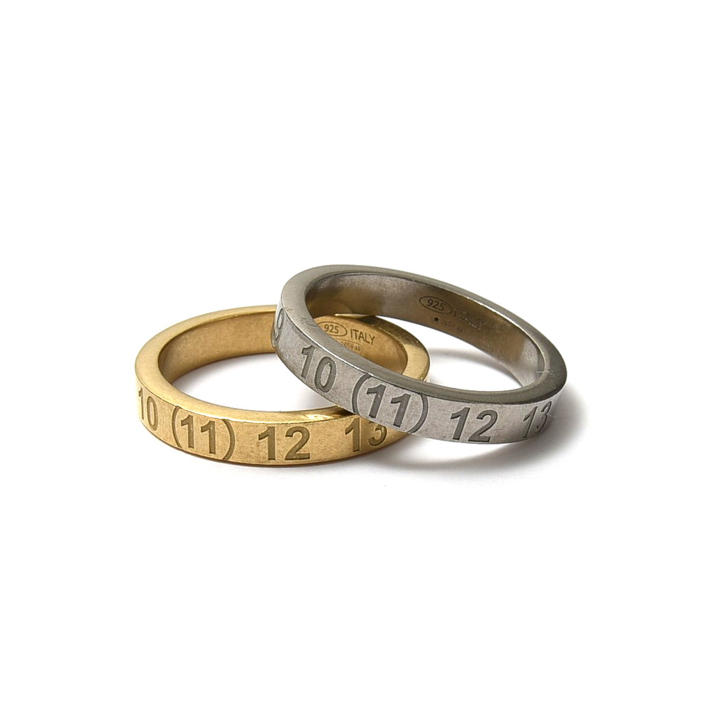 Maison Margiela（メゾン マルジェラ）スターリングシルバーナンバー