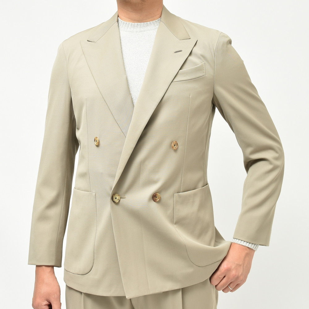 CARUSO（カルーゾ）BUTTERFLYバタフライ ストレッチウールギャバジン