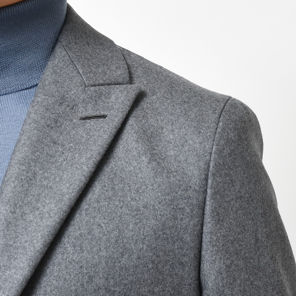 CARUSO（カルーゾ）ZEROゼロ ウールフランネルソリッド2Bジャケット