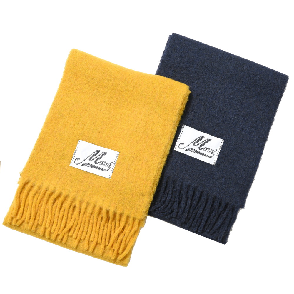 MARNI（マルニ）ブラッシュドアルパカナイロンロゴマフラー ASZC0005A0