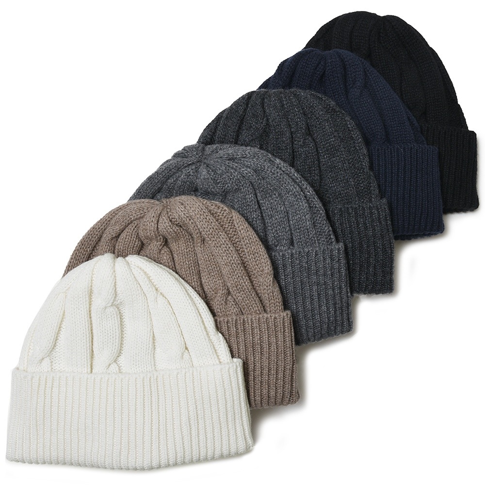 MONARO（モナーロ）LoroPianaロロピアーナ カシミアケーブルニット