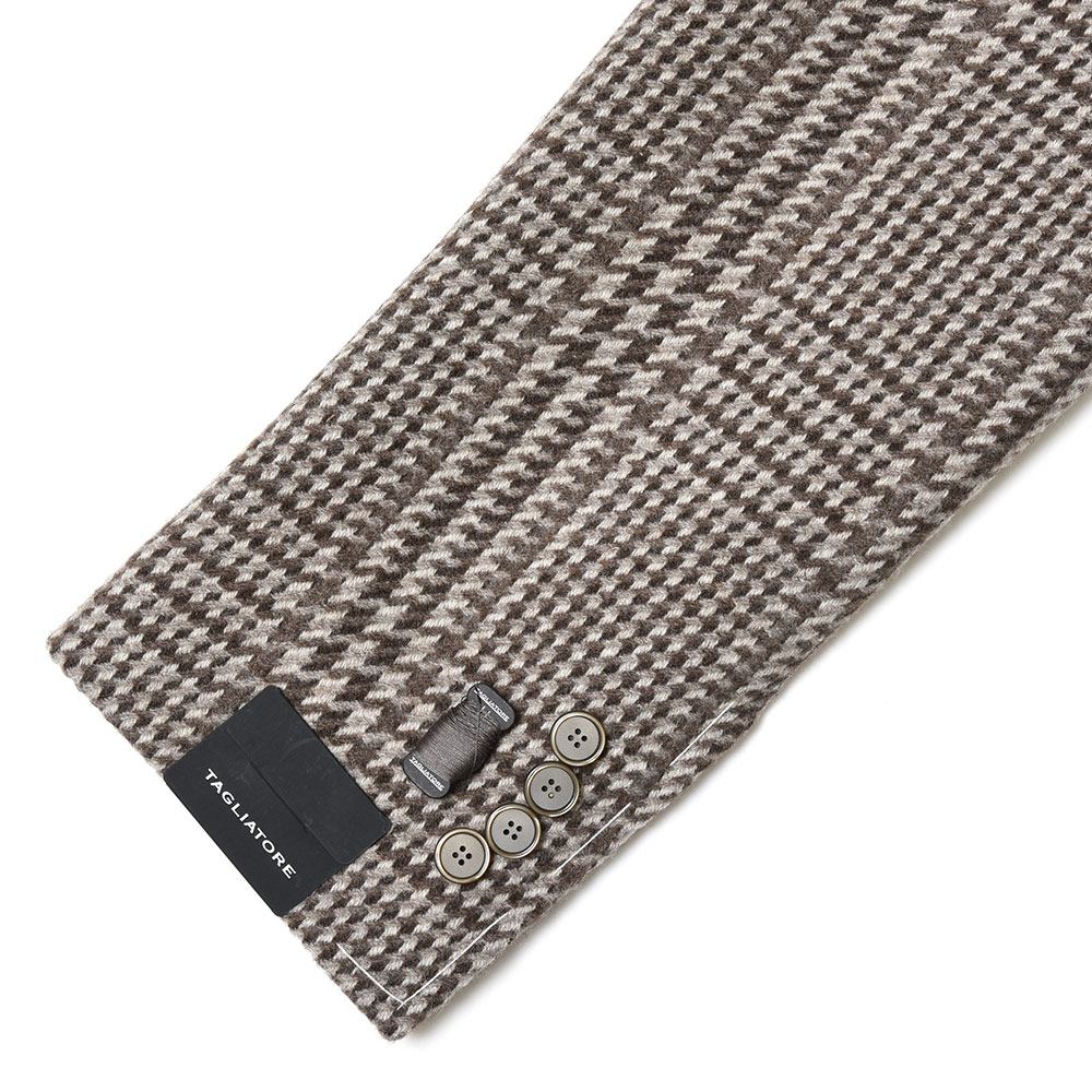 TAGLIATORE（タリアトーレ）ウールカシミアライトツィードグレン