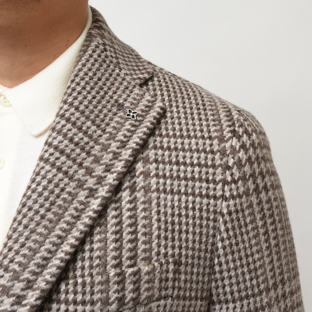 TAGLIATORE（タリアトーレ）ウールカシミアライトツィードグレン