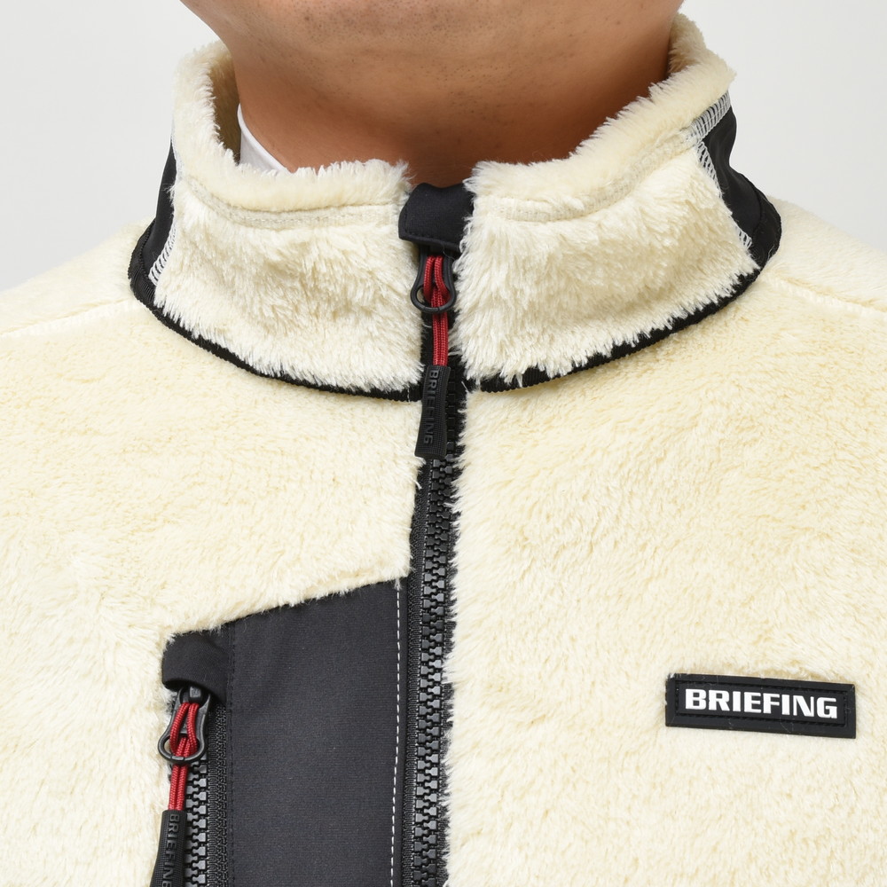 ブリーフィング BRG213M41 ボアフリースジャケット BRIEFING GOLF