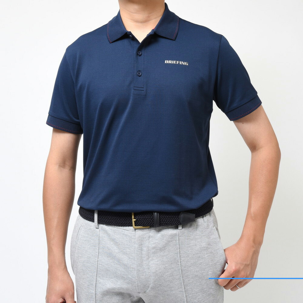 BRIEFING（ブリーフィング）ストレッチナイロンピケS/Sポロ MS BASIC