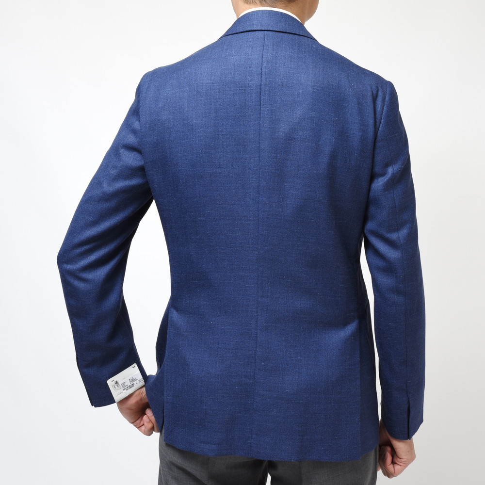 Belvest（ベルベスト）ウールシルクリネンメランジホップサック3B