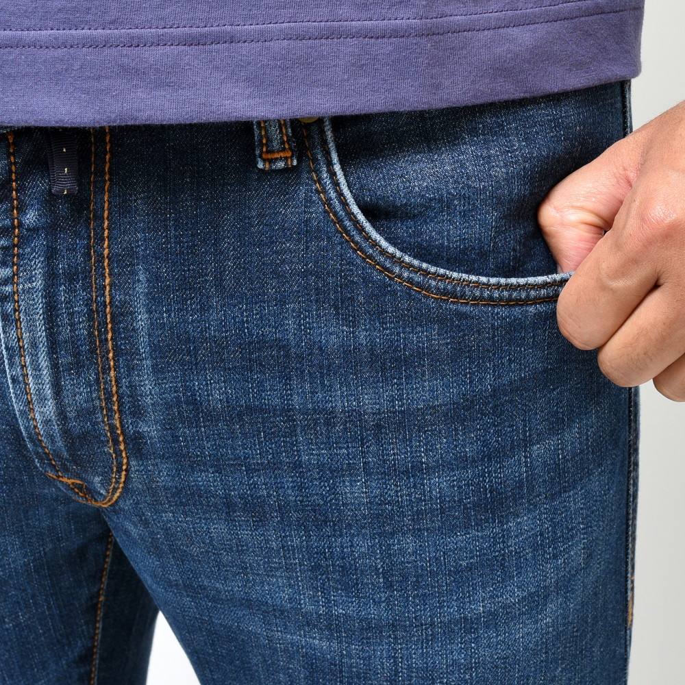 J6133美品インコテックスブルーディヴィジョン ストレッチテーパード