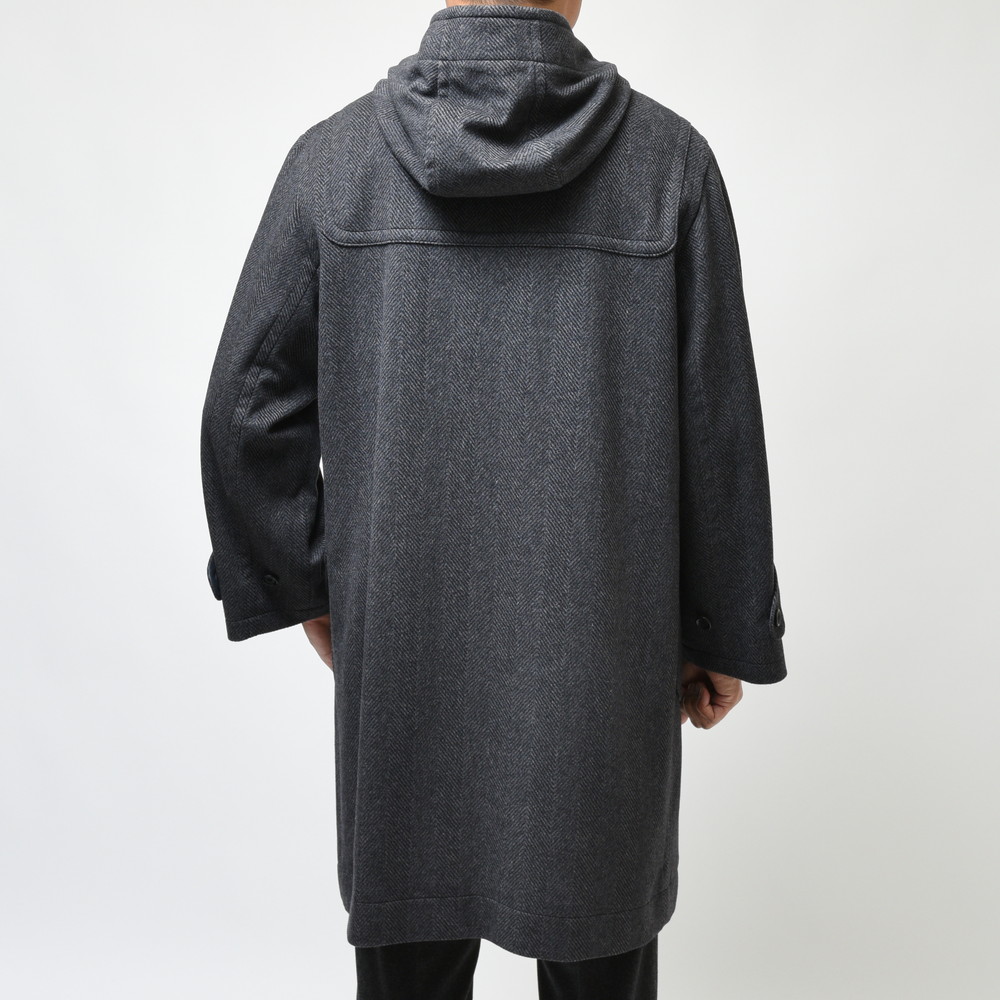 ミラショーン mila schon ダークグレー カシミヤチェスターコート