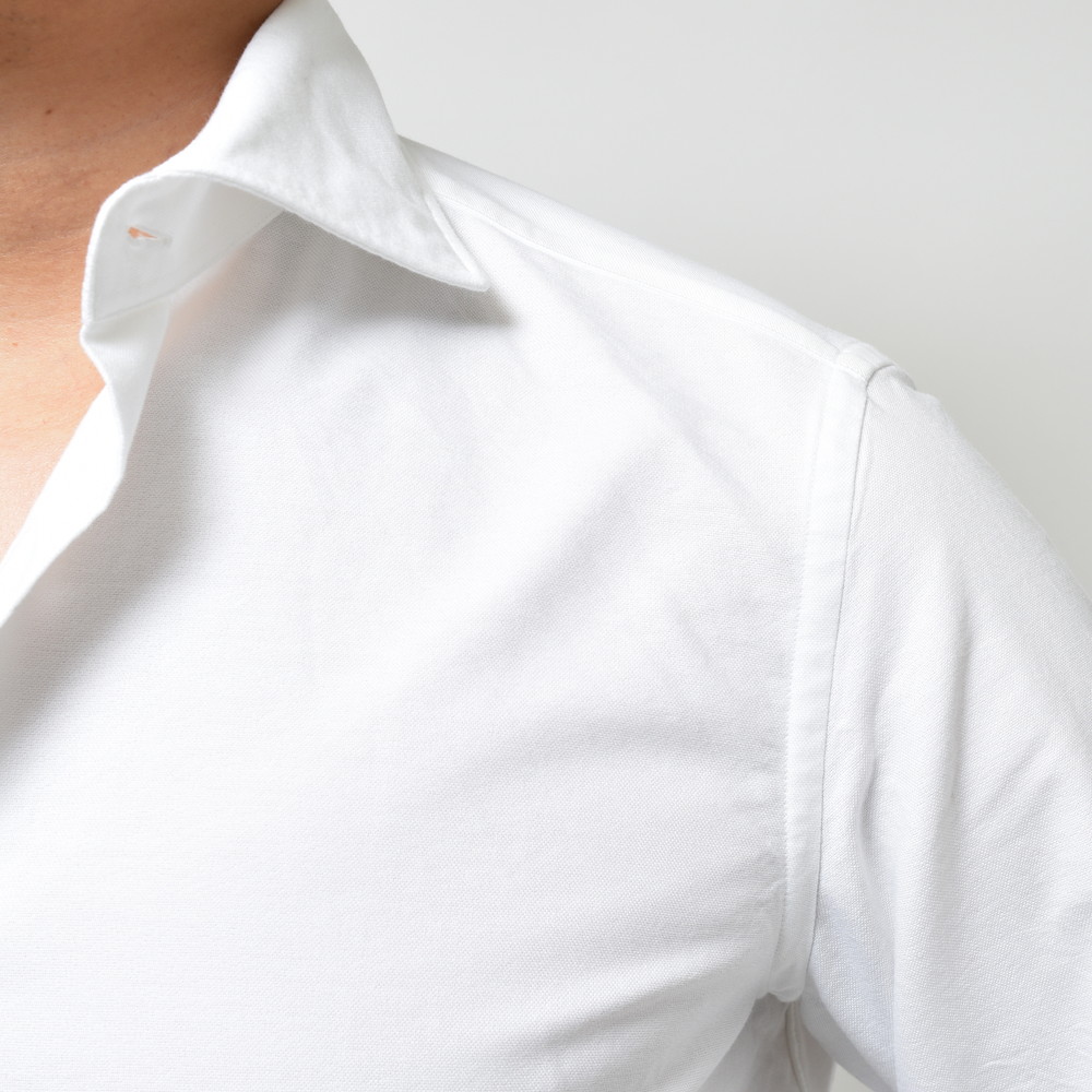 Giannetto（ジャンネット）コットンピンオックスソリッドセミワイド