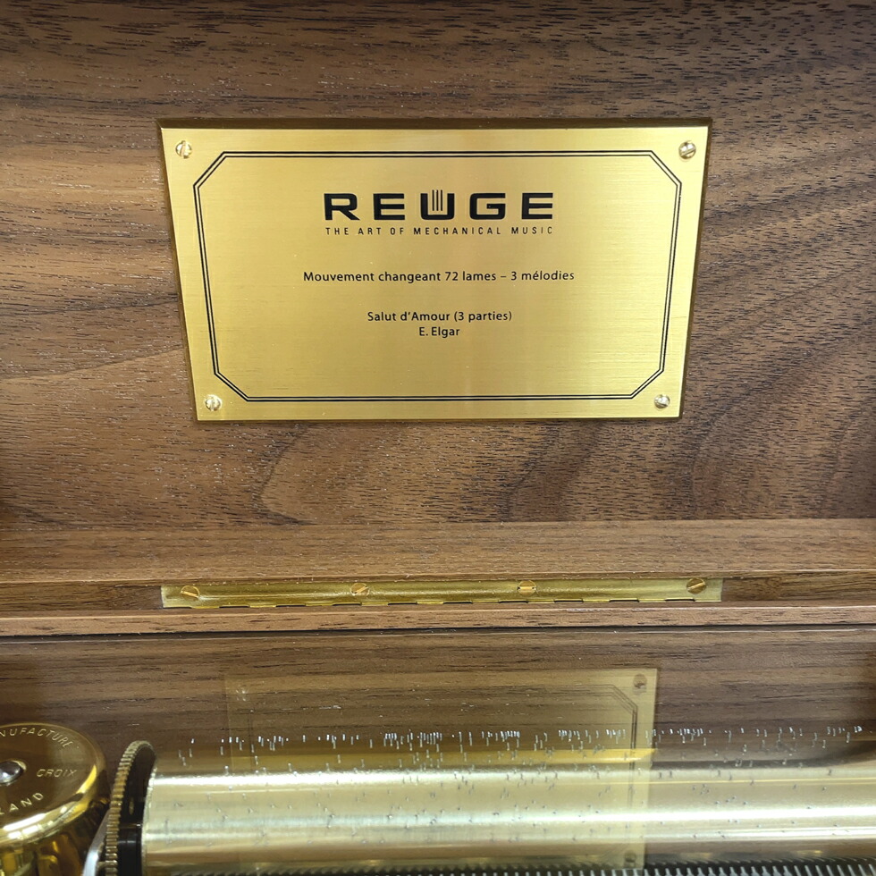 楽天市場】【ご購入特典つき】正規品 リュージュ REUGE オルゴール