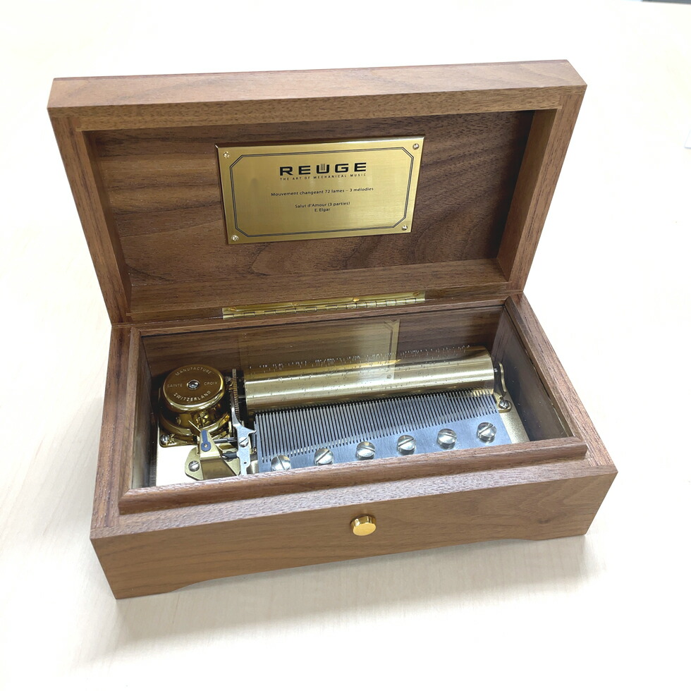 楽天市場】【ご購入特典つき】正規品 リュージュ REUGE オルゴール