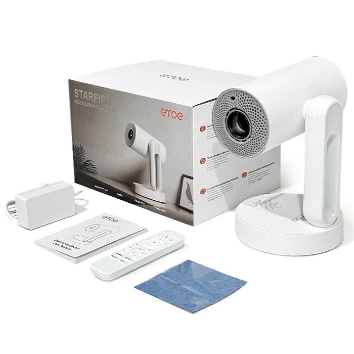 楽天市場】ETOE Starfish Pro ベッドサイドプロジェクター AndroidTV