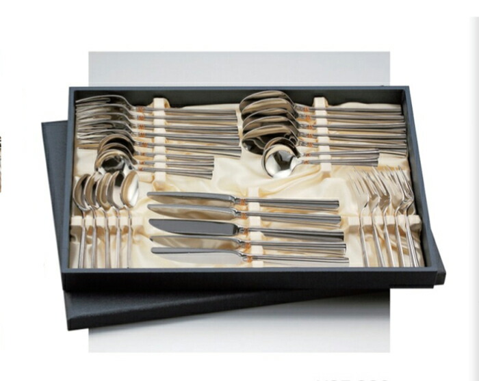 楽天市場】カトラリー セット ラッキーウッド エメラルド・金彩 25pc