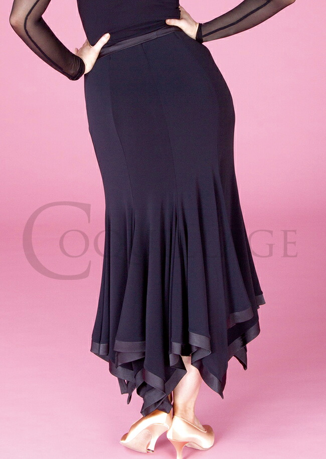 楽天市場】社交ダンス 衣装 社交ダンス衣装 スカート モダン レッスン