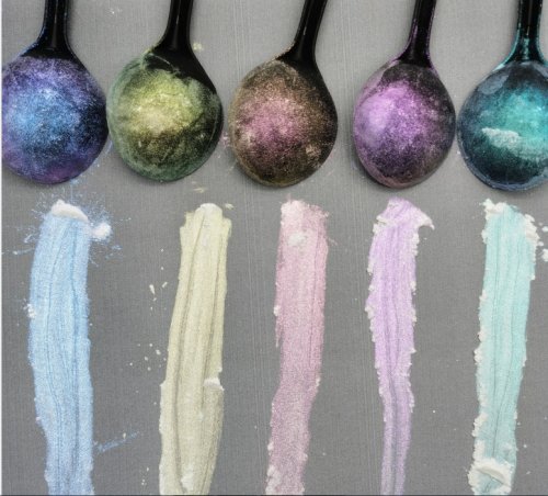 魔法のやべぇ粉 超話題の偏光微細ラメパウダー ホワイトｰ* オマケが