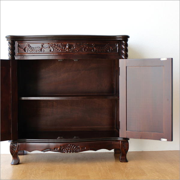 猫足アンティーク風 木製キャビネット 楽天市場】アンティーク風