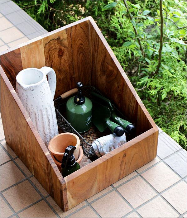 楽天市場】収納ボックス チーク おしゃれ 無垢材 天然木 シンプル