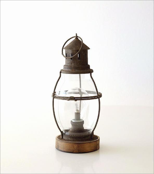 楽天市場】ランプ ランタン LED ヴィンテージ アンティーク アイアン