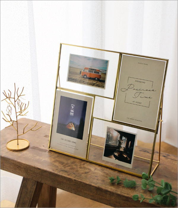 楽天市場】フォトフレーム 写真立て おしゃれ 4窓 4面 4枚 複数 多面