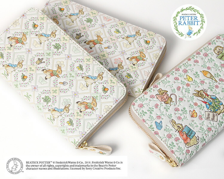 楽天市場】【お種銭付】 【 浅草文庫 】 長財布 ピーターラビットTM