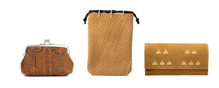 甲州 印伝 みぃはむです 甲州印伝 更紗 伝統工芸 鹿革 漆 ハンドバッグ | 株式会社 印傳屋上原