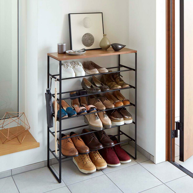 楽天市場】山崎実業 シューズラック 靴箱 下駄箱 靴棚 ラック シューズ